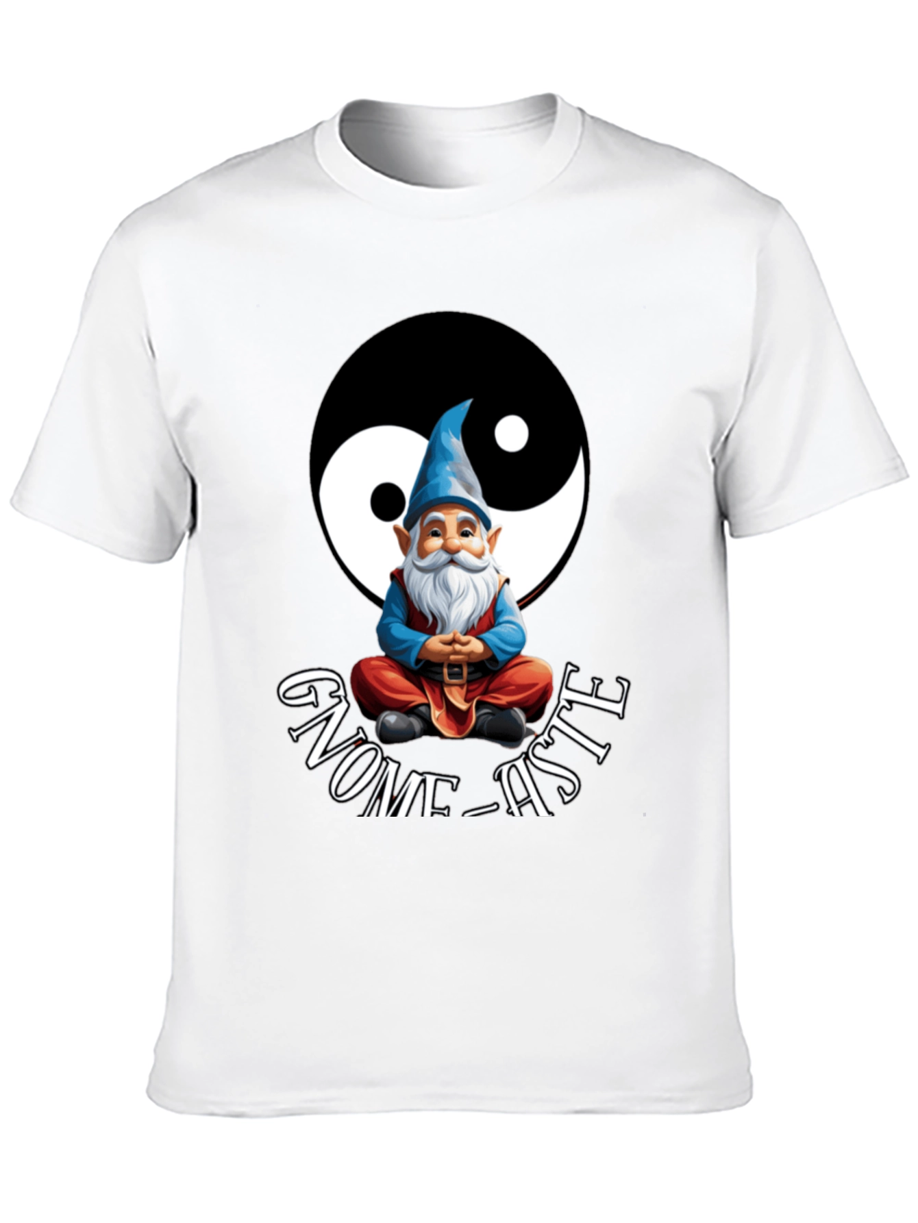 Gnome-aste Yin Yang T-Shirt