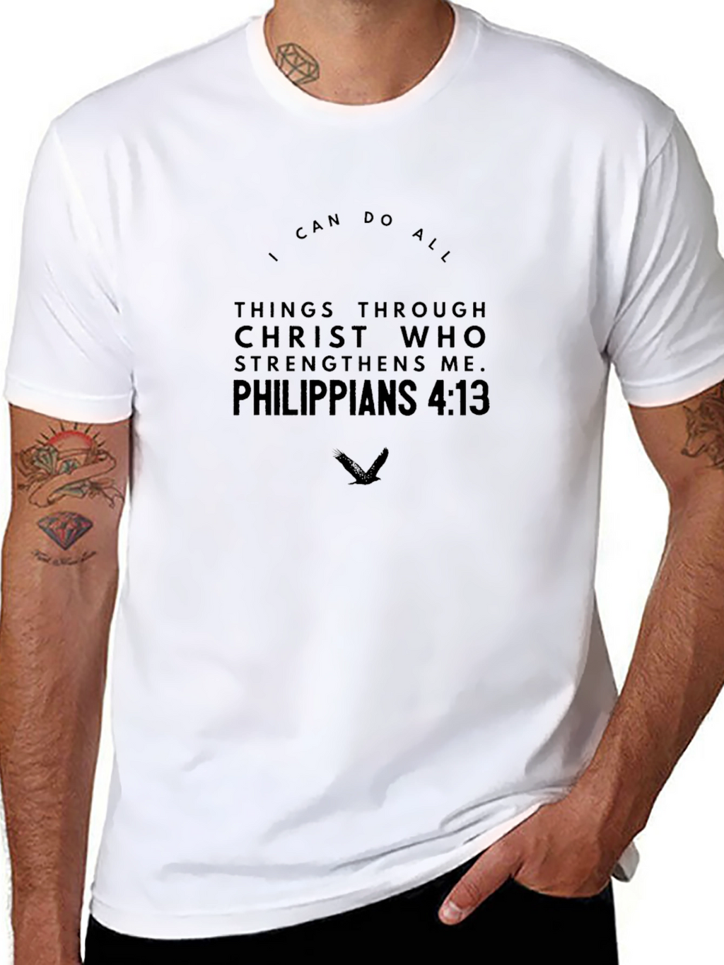 I Can Do All Things Philippians 4:13 Christian T-Shirt