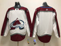 Men's Colorado Avalanche White Away Primegreen Authentic Blank Jerseys