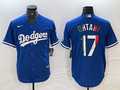 Men's Los Angeles Dodgers Shohei Ohtani Blue Player Jerseys