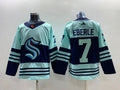 Men's Seattle Kraken Jordan Eberle #7 Teal Reverse Retro 2.0 Authentic Player Jerseys