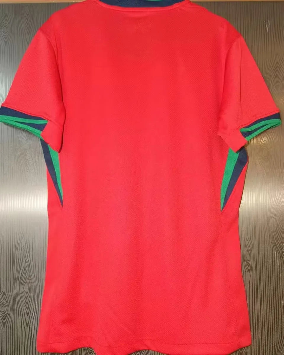 2024/25 Portugal Home Red Women Soccer Jersey 女 Back