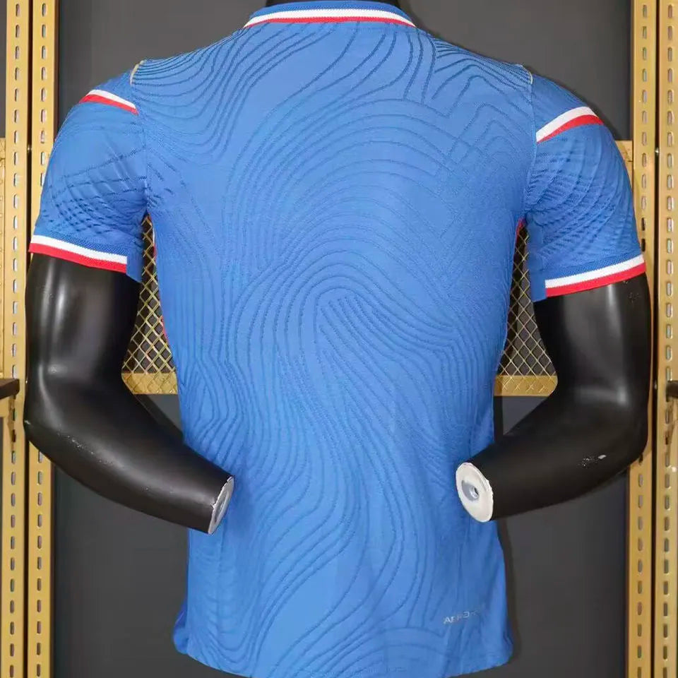 2026/27 France Special Edition Blue Player Version Soccer Jersey Back
