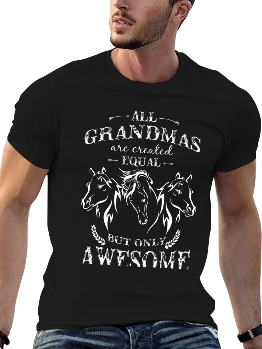 Awesome Grandmas Horse T-Shirt