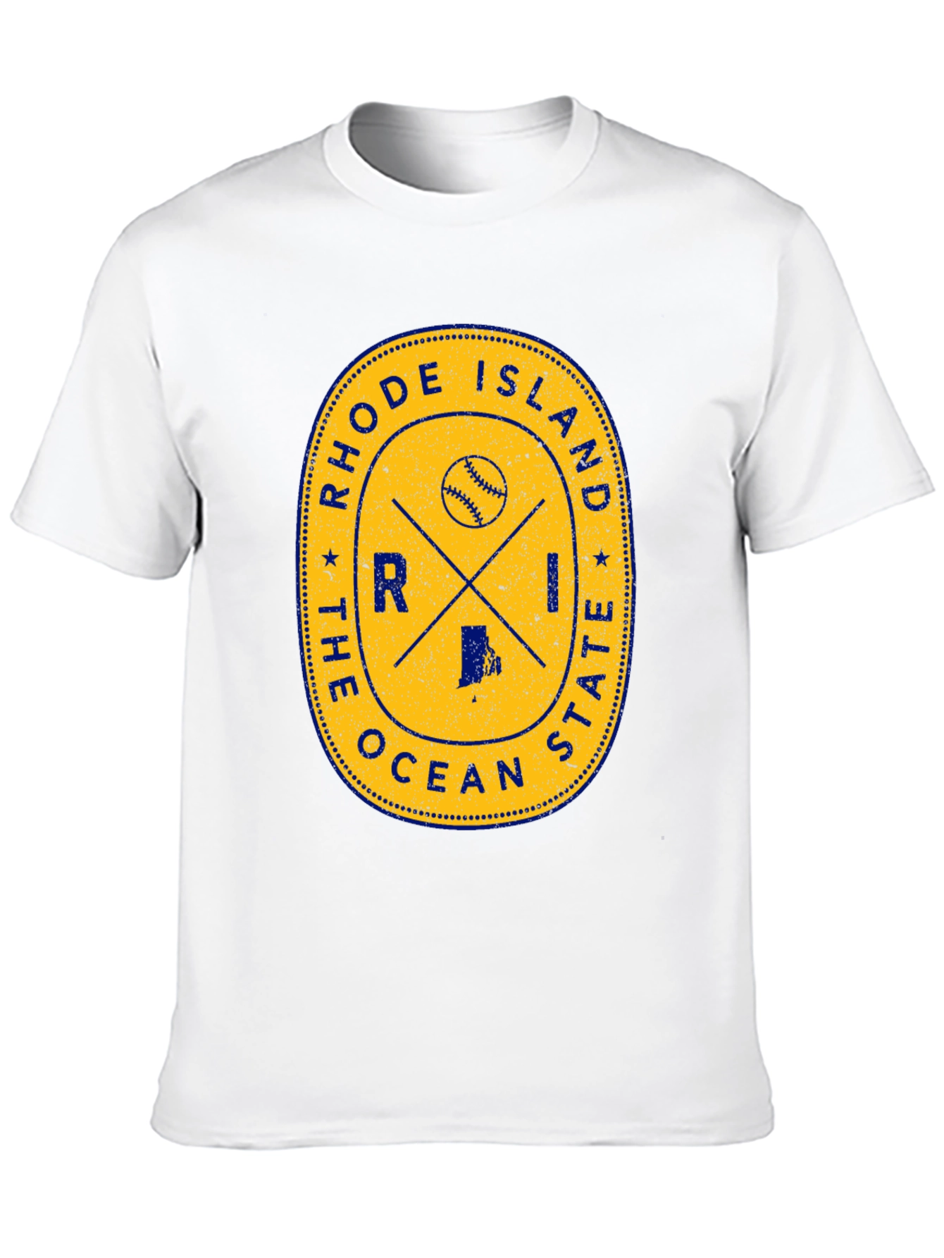 Rhode Island Baseball T-Shirt - Ocean State Tee