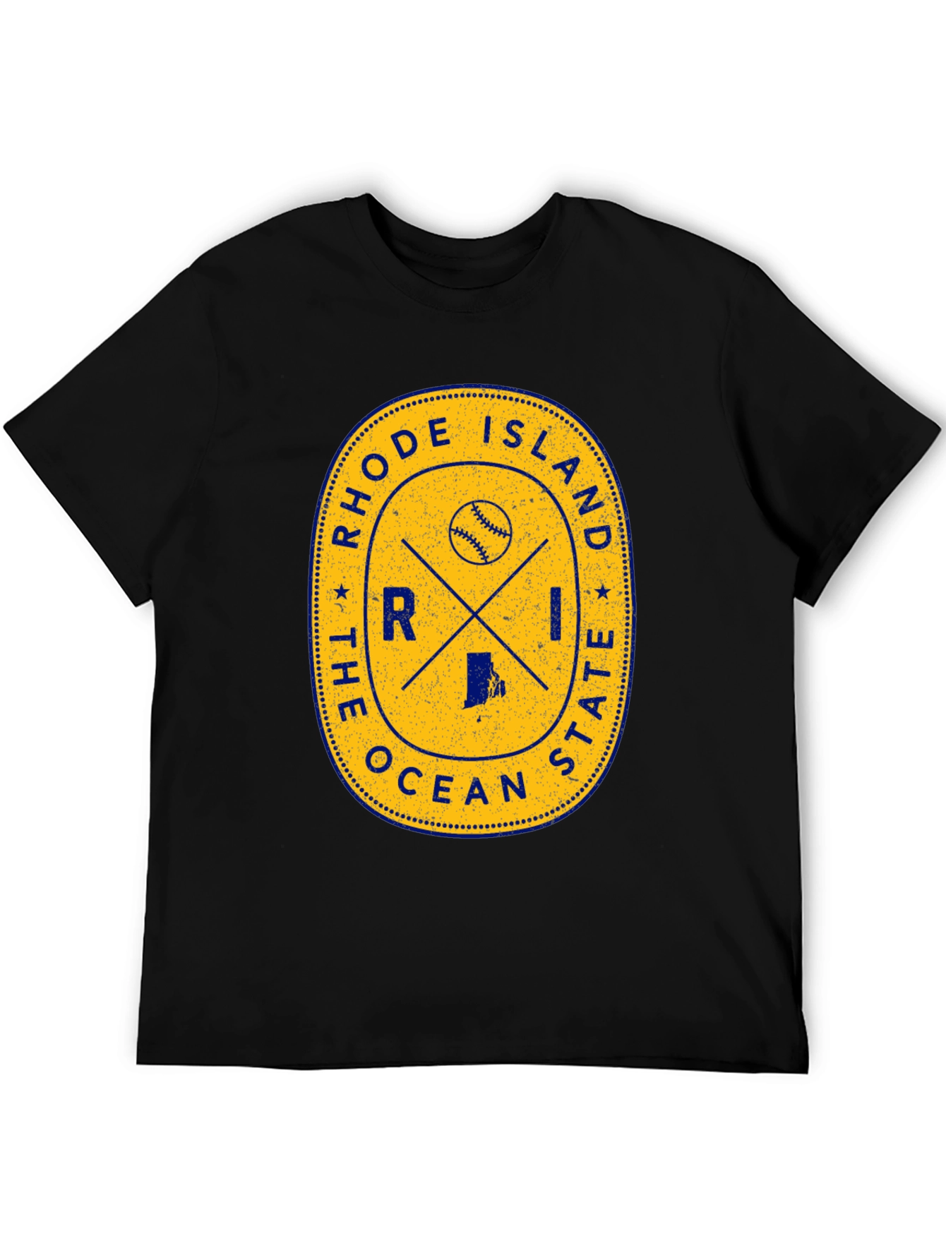 Rhode Island Baseball T-Shirt - Ocean State Tee