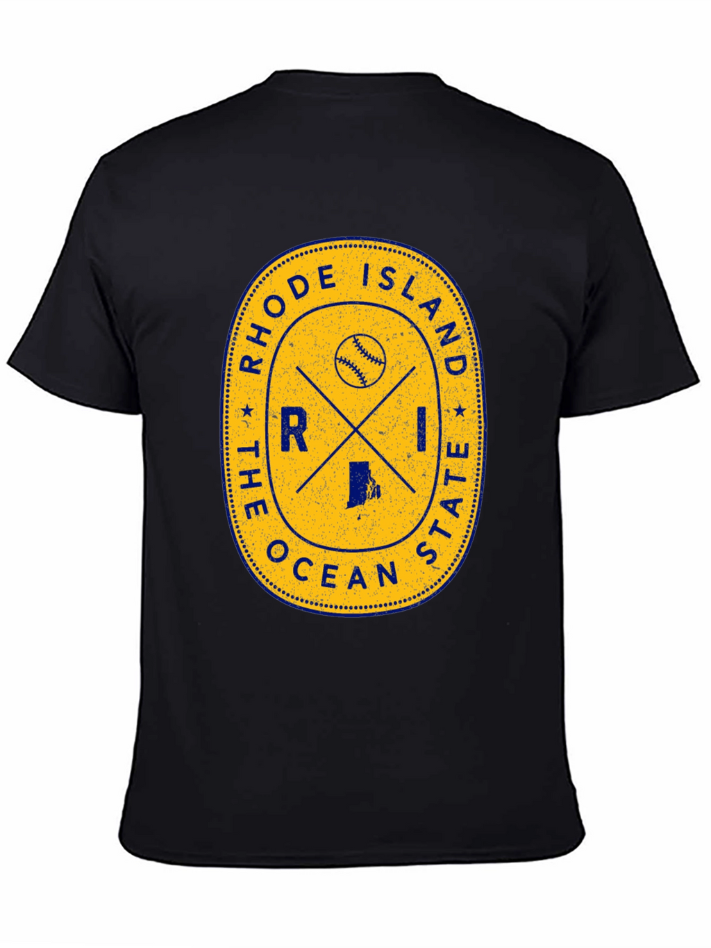 Rhode Island Baseball T-Shirt - Ocean State Tee