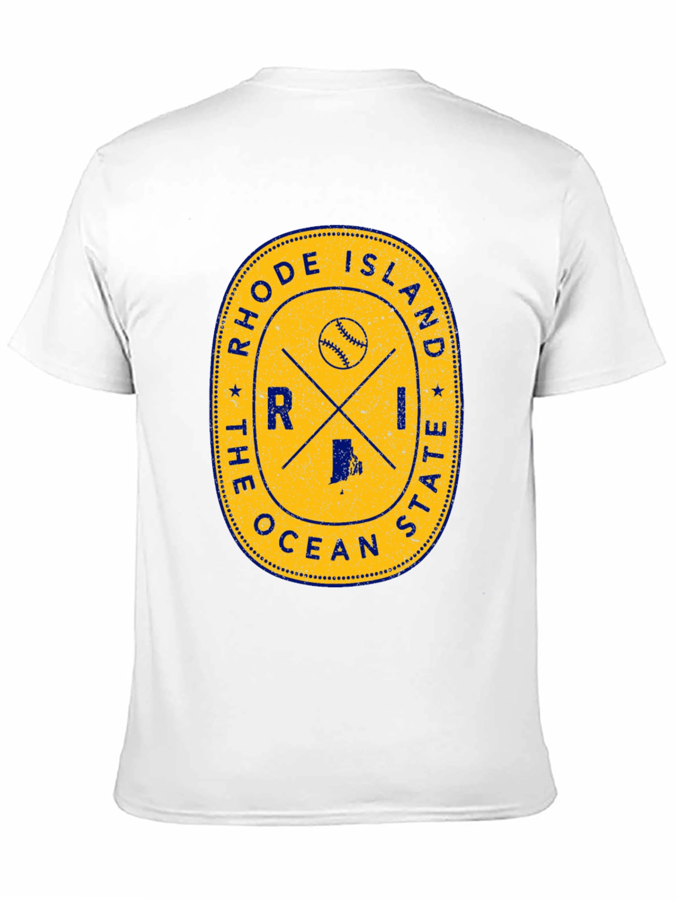 Rhode Island Baseball T-Shirt - Ocean State Tee
