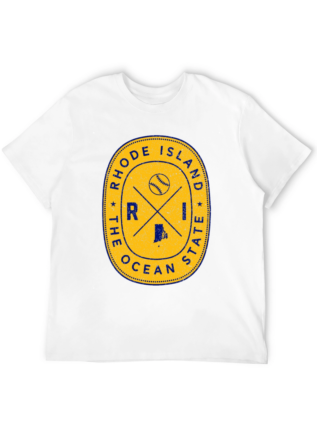 Rhode Island Baseball T-Shirt - Ocean State Tee
