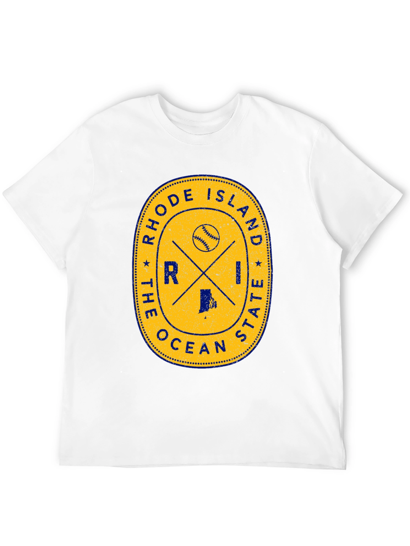 Rhode Island Baseball T-Shirt - Ocean State Tee