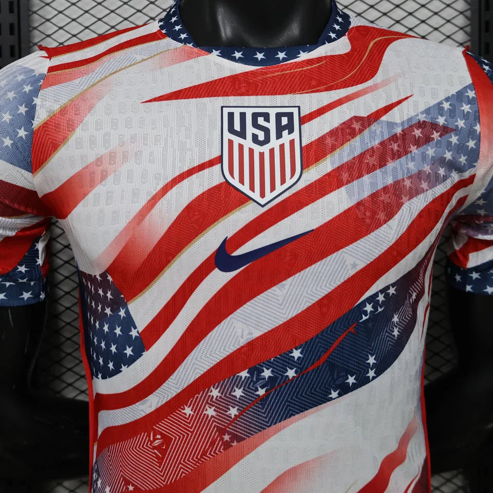 2026/27 U.S Special Edition Player Version Soccer Jersey Detail 2