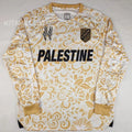 2025/26 FC Palestine Fans Long Sleeve Soccer Jersey 英文 Front