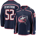 Men's Columbus Blue Jackets Emil Bemstrom #52 Navy Home Breakaway Player Jerseys