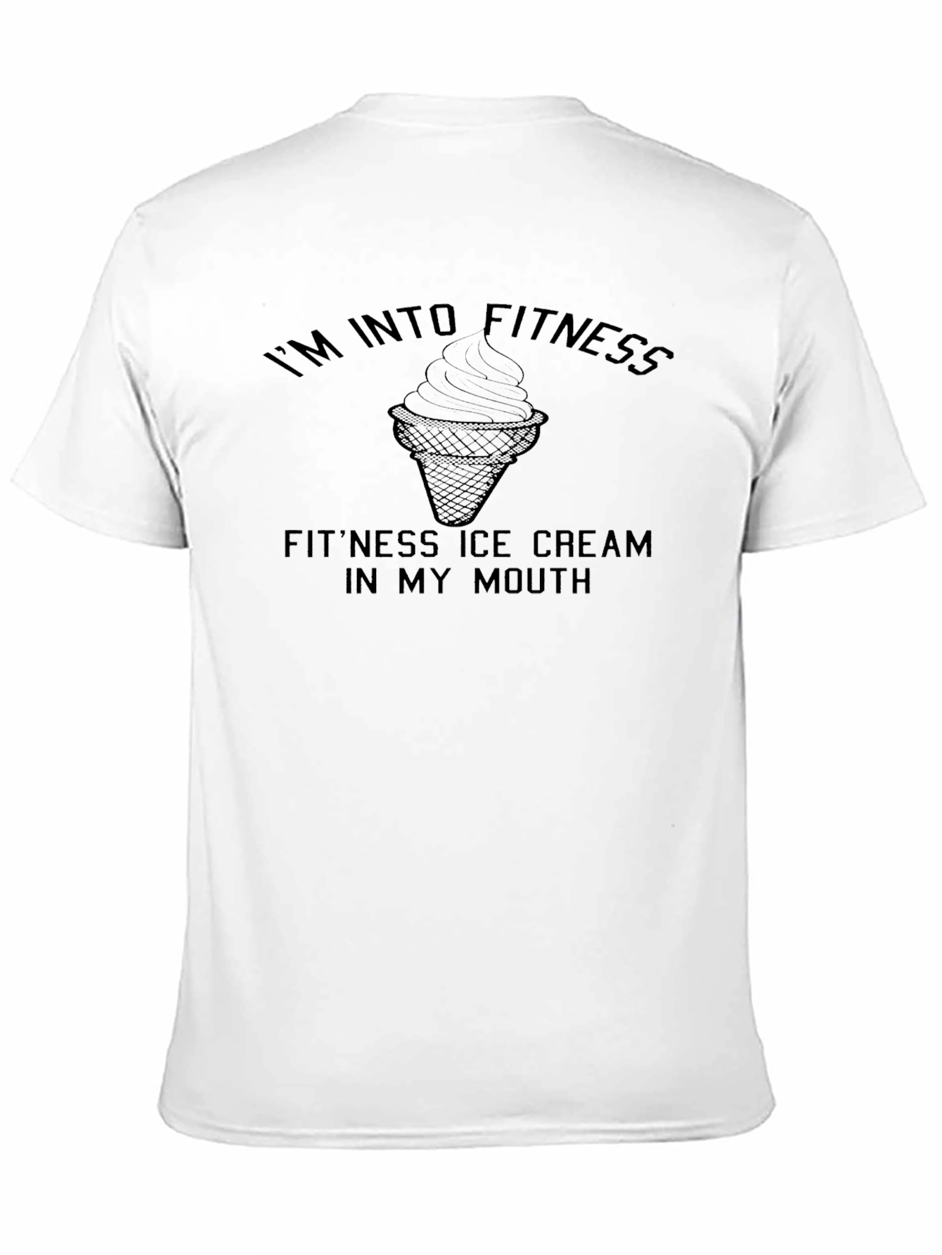 Im Into Fitness Ice Cream T-Shirt