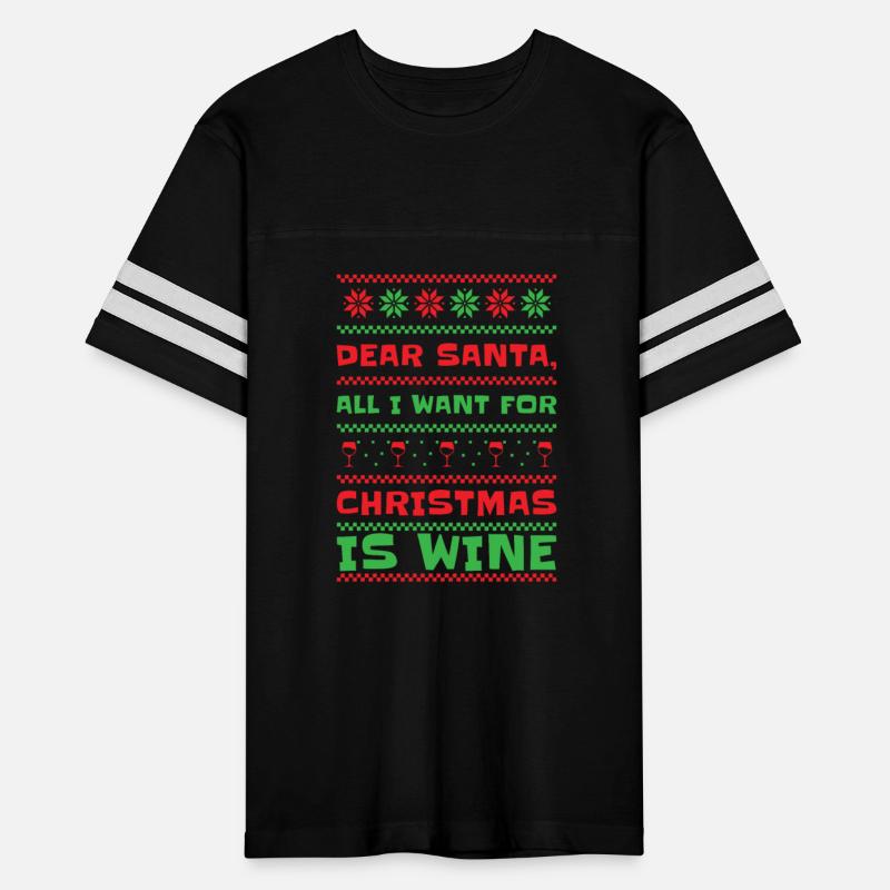 Dear Santa Christmas Wine Holiday Drinking Wine