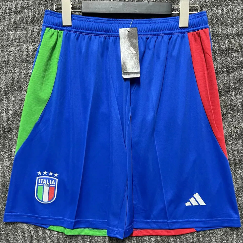 1970 Italy Home Blue Retro Soccer Jersey Detail 1