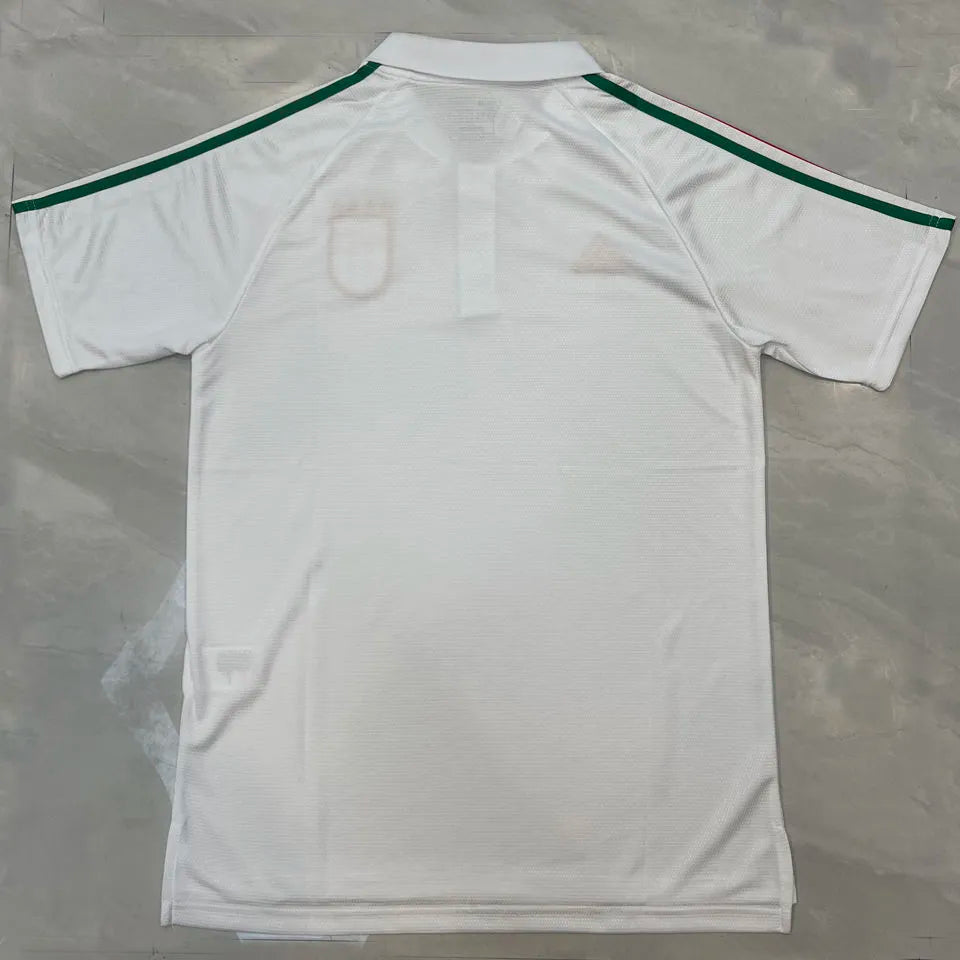 2024 Italy White POLO Fans Jersey Back