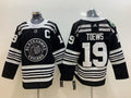 Men's Chicago Blackhawks Jonathan Toews #19 Black Breakaway Jerseys