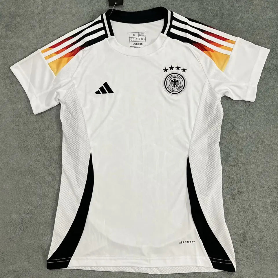 2024/25 Germany Home White Women Soccer Jersey 女 Front
