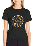 Festive Christmas Wreath Graphic Tee