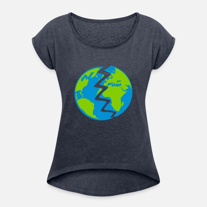 Destroyed earth design
