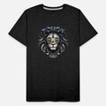 Detailed Illustration Of An Ashen Lion Face