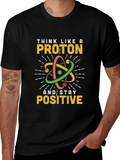 Think Like a Proton Black Graphic Tee