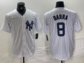 Men's New York Yankees Yogi Berra #8 White Home Cooperstown Collection Player Jerseys