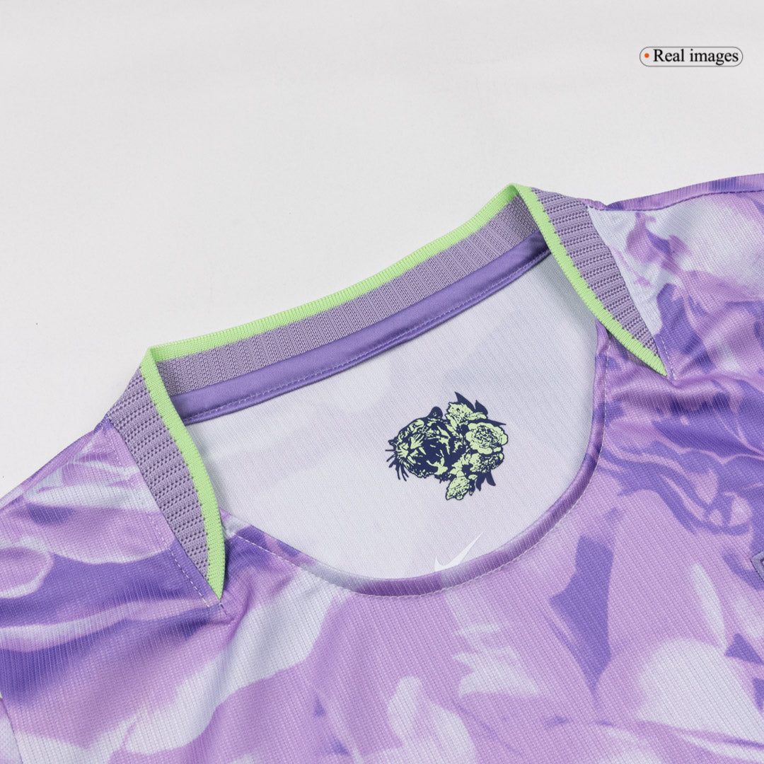 South Korea Away Soccer Jersey World Cup 2026 Purple Image 4