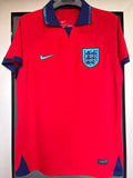 2022/23 England 1:1 Quality Away Red Fans Soccer Jersey Front