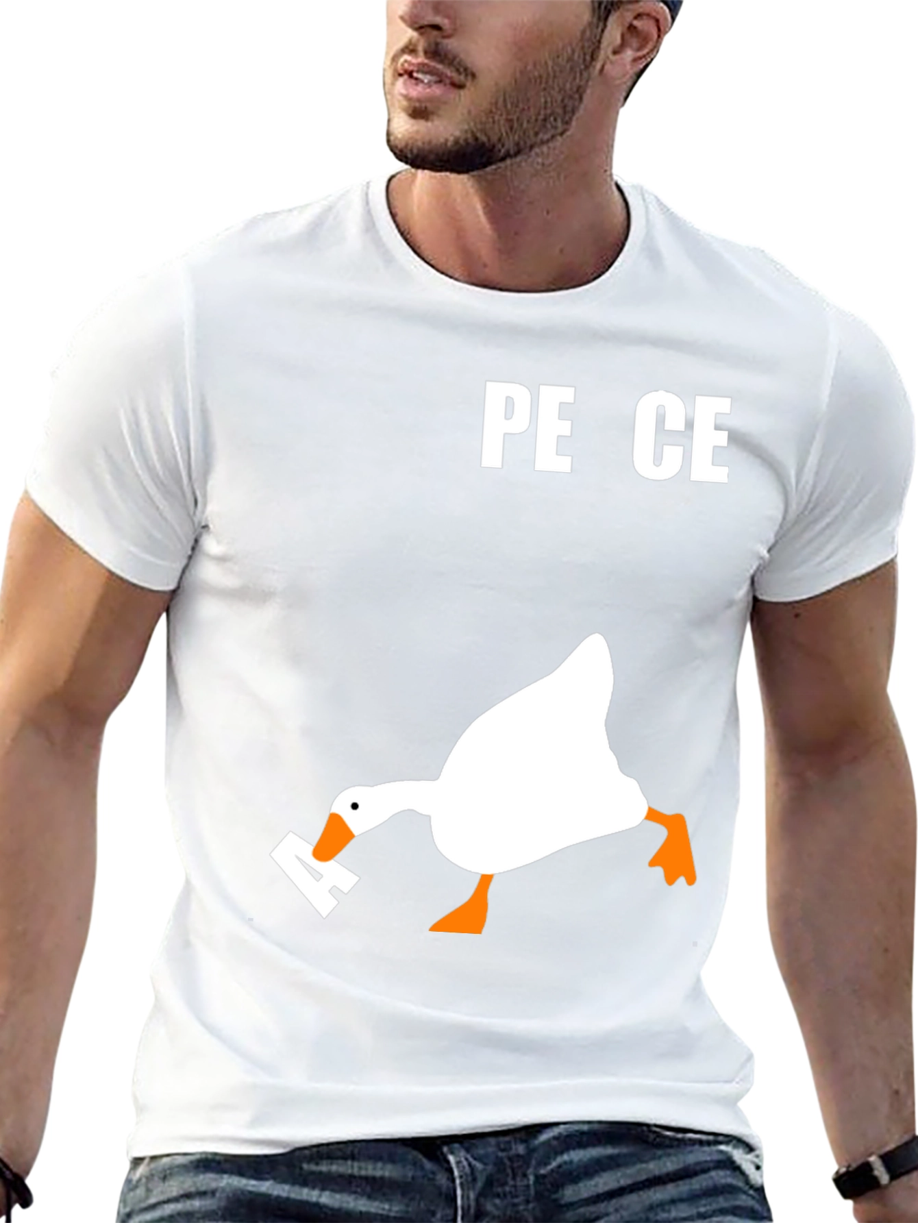 Peace Was Never An Option Goose T-Shirt
