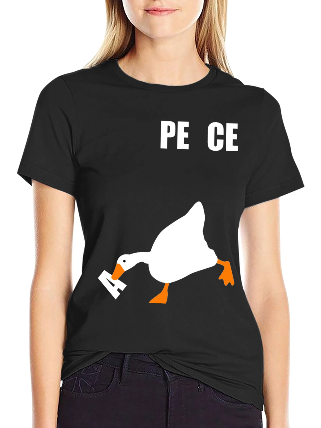 Peace Was Never An Option Goose T-Shirt