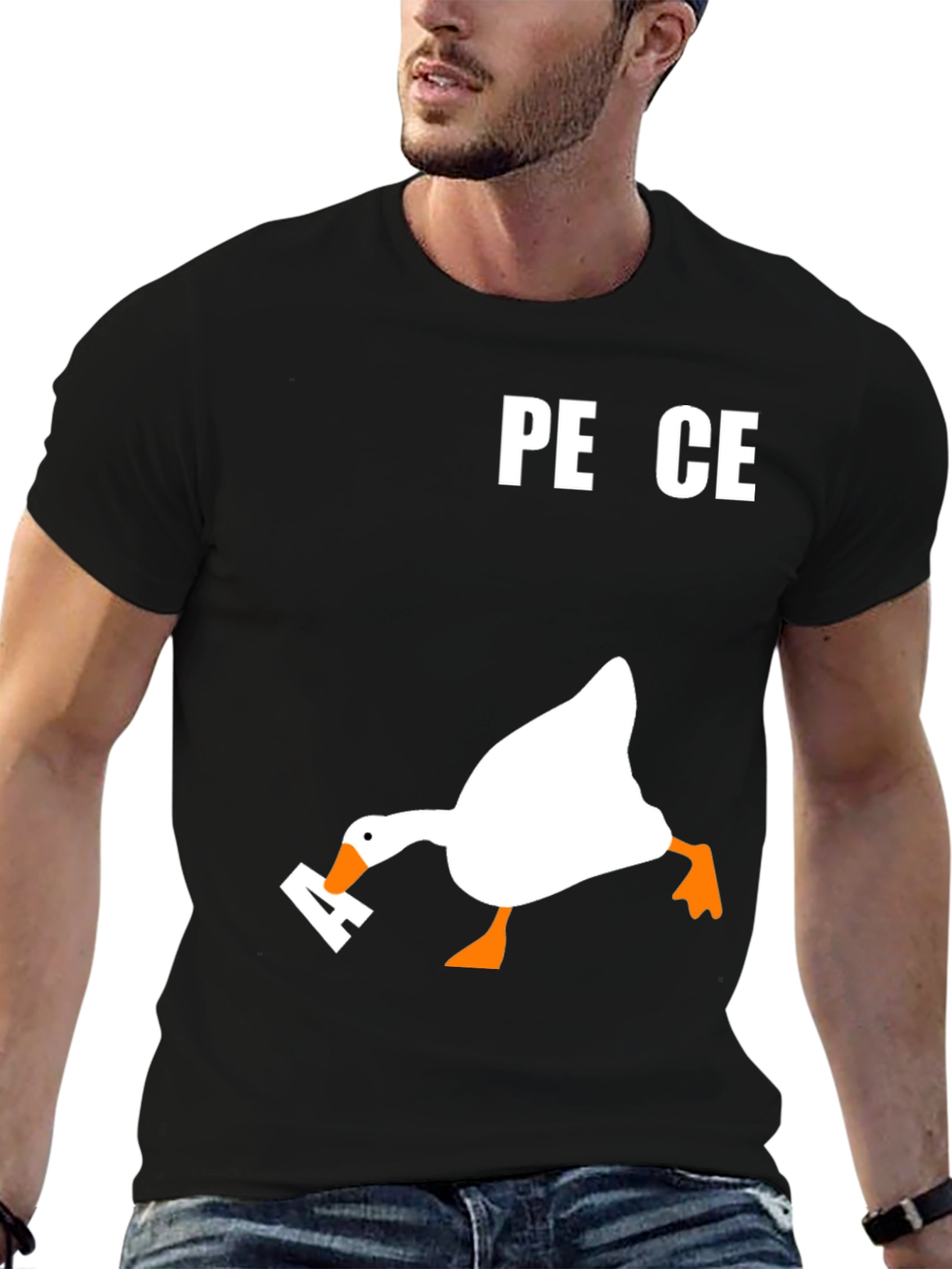 Peace Was Never An Option Goose T-Shirt