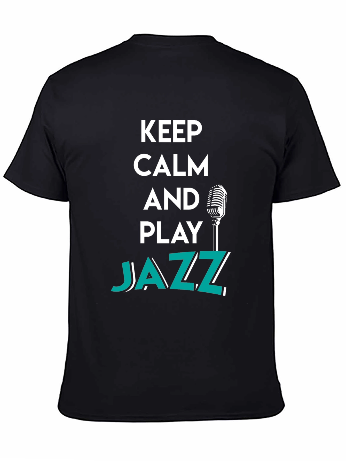Keep Calm and Play Jazz Graphic Tee