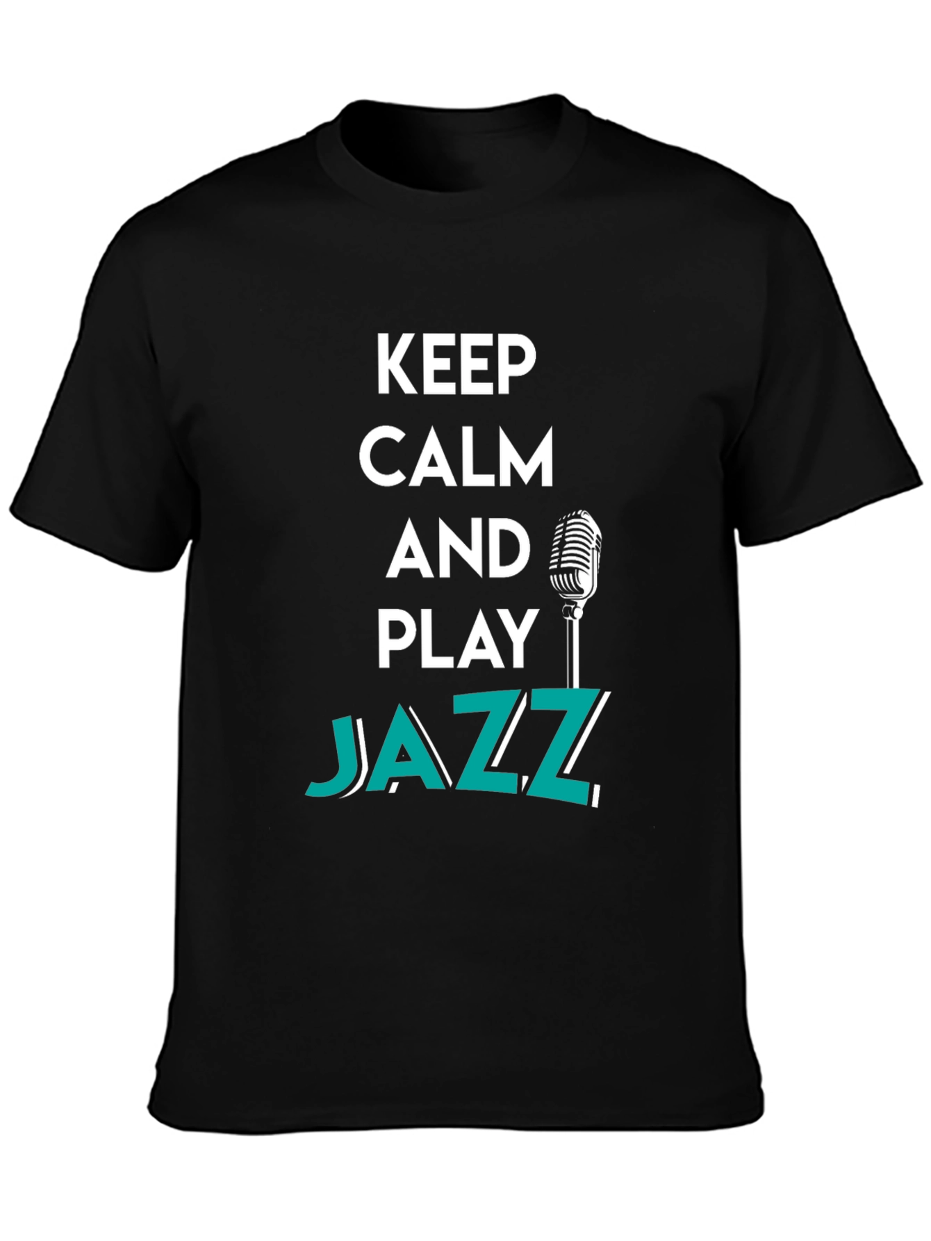 Keep Calm and Play Jazz Graphic Tee