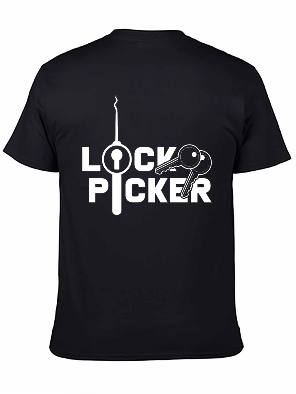 Lock Picker Graphic Tee - Novelty Humor Shirt
