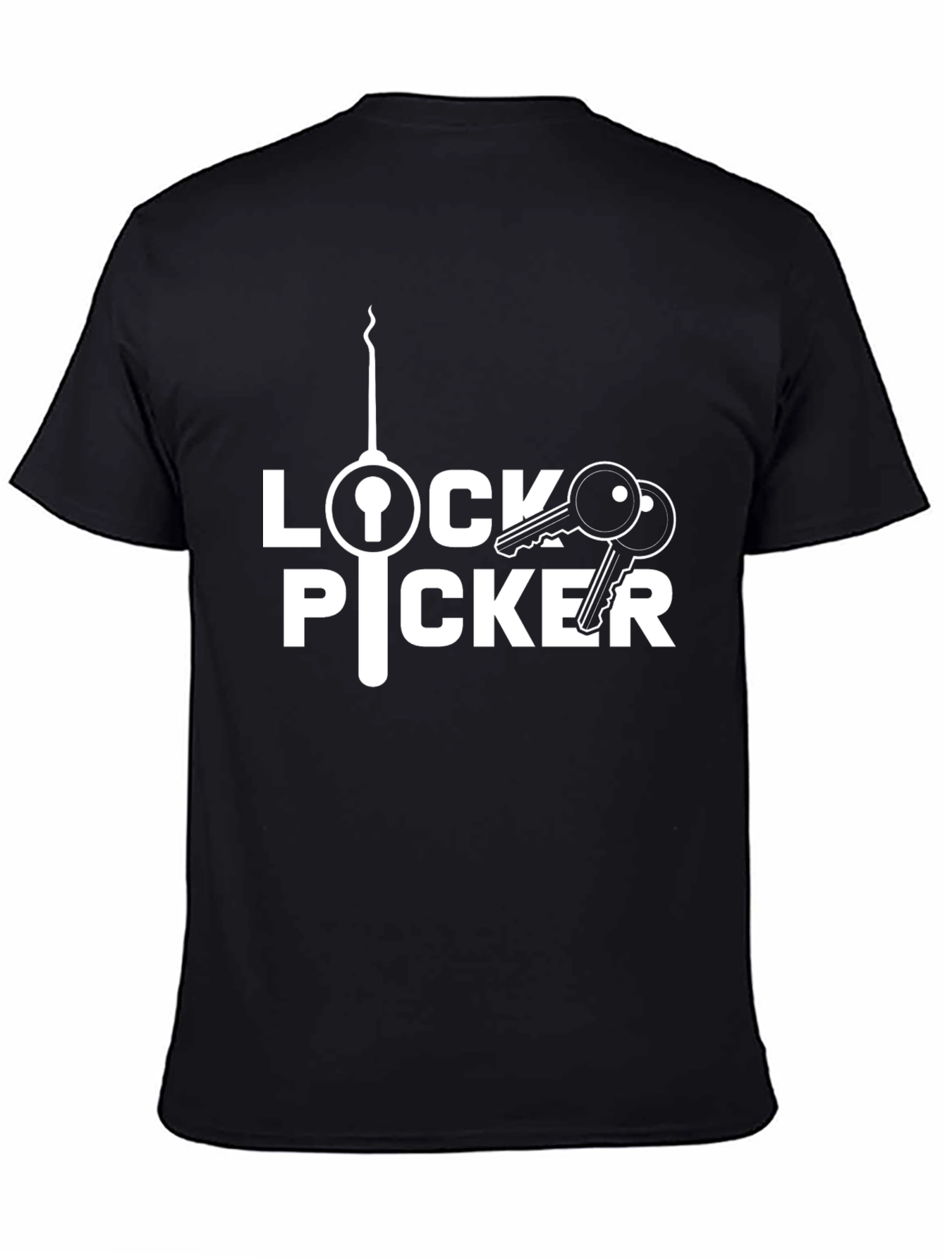 Lock Picker Graphic Tee - Novelty Humor Shirt