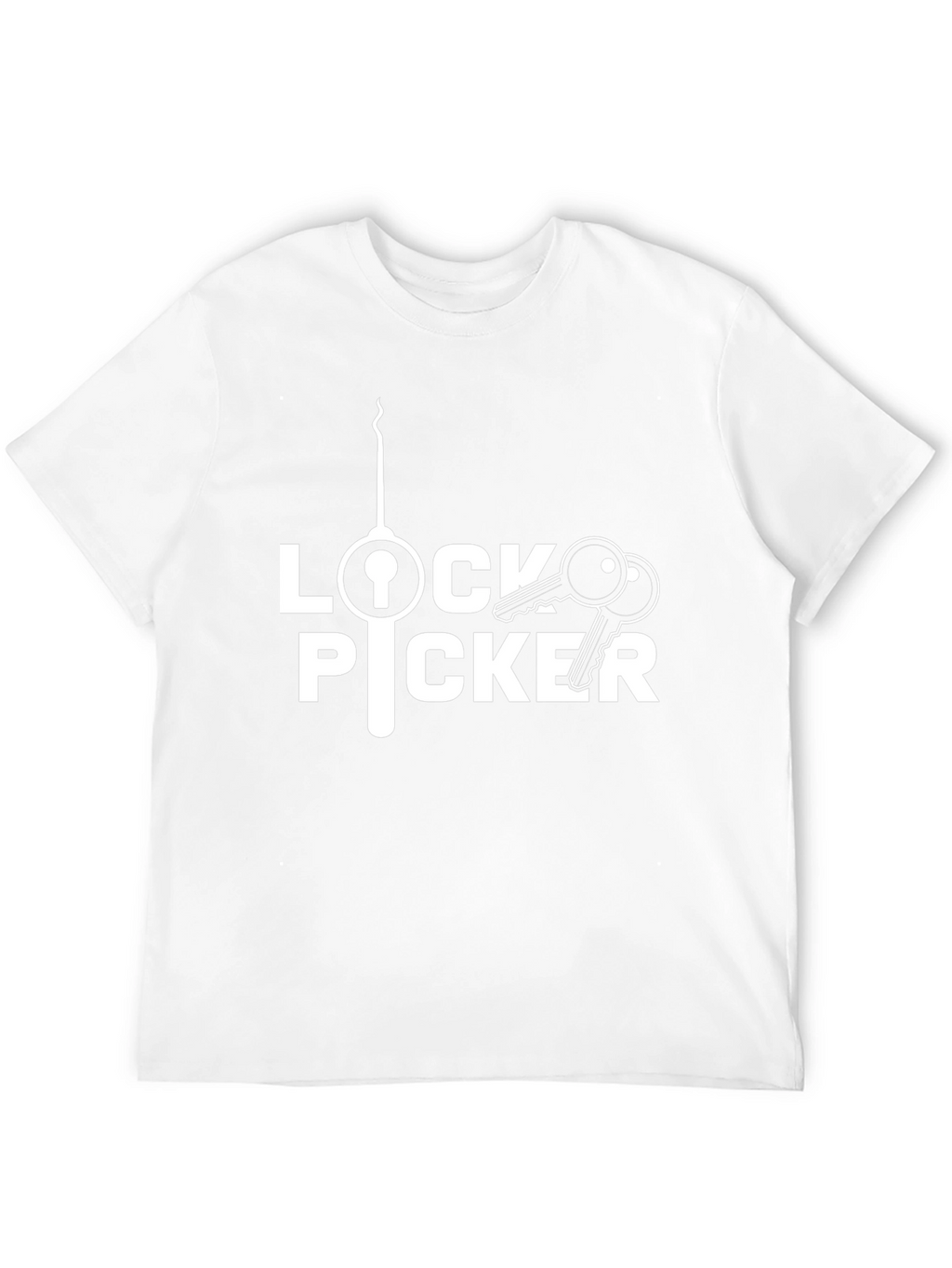 Lock Picker Graphic Tee - Novelty Humor Shirt