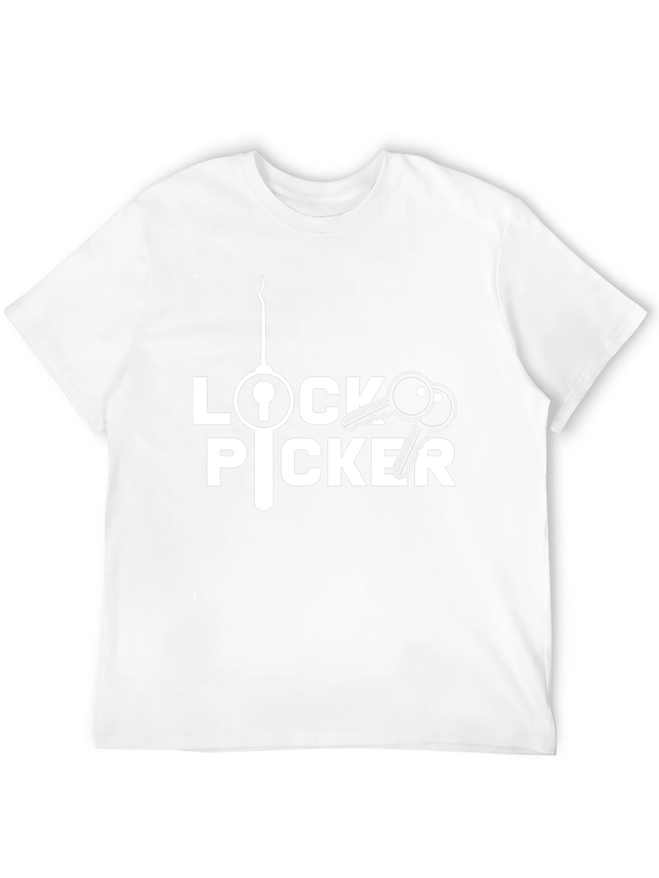 Lock Picker Graphic Tee - Novelty Humor Shirt