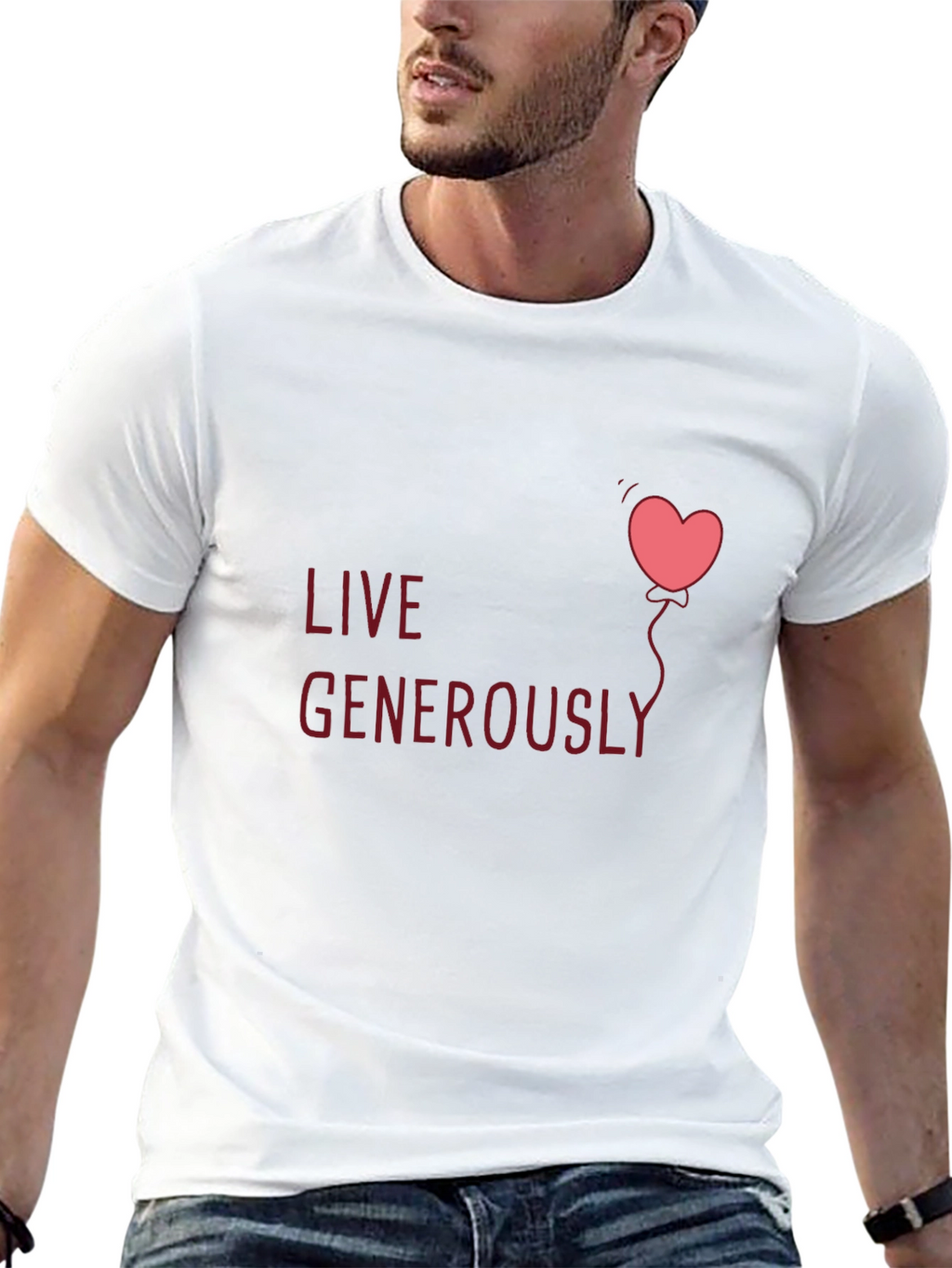 Live Generously Graphic Tee