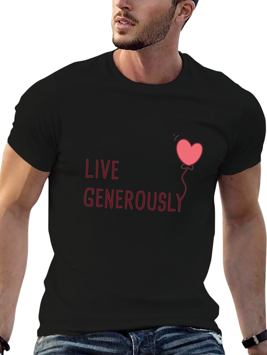 Live Generously Graphic Tee