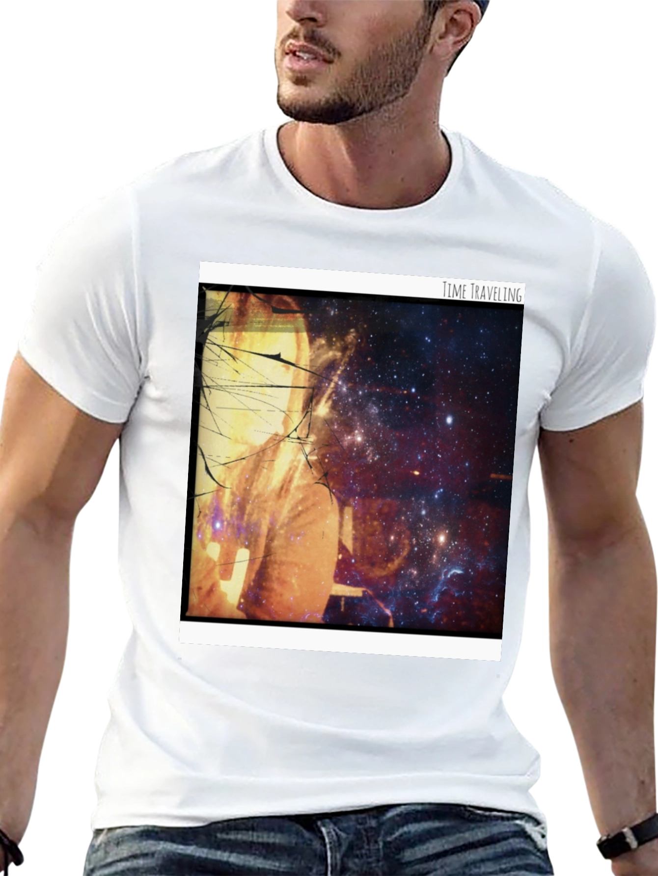 Time Traveling Graphic T-Shirt