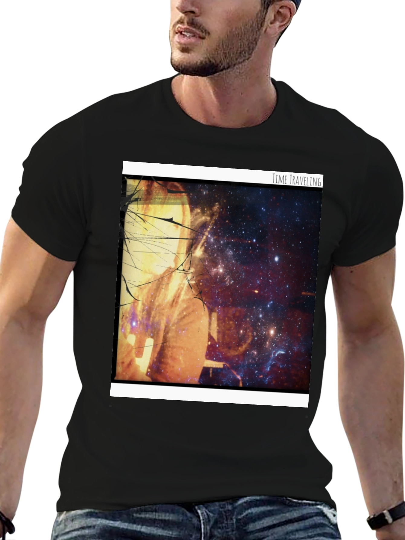 Time Traveling Graphic T-Shirt