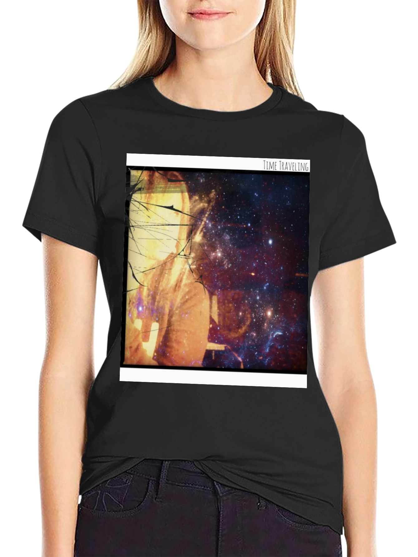 Time Traveling Graphic T-Shirt