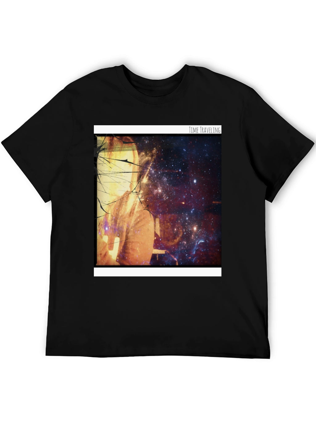 Time Traveling Graphic T-Shirt