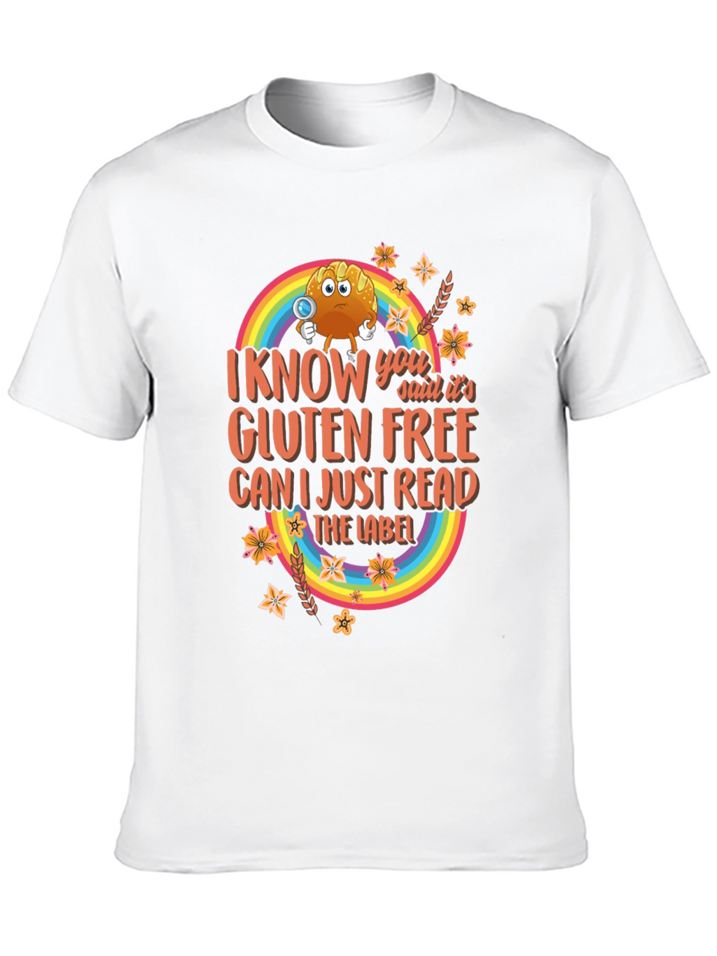Gluten-Free T-Shirt: Can I Just Read the Label?