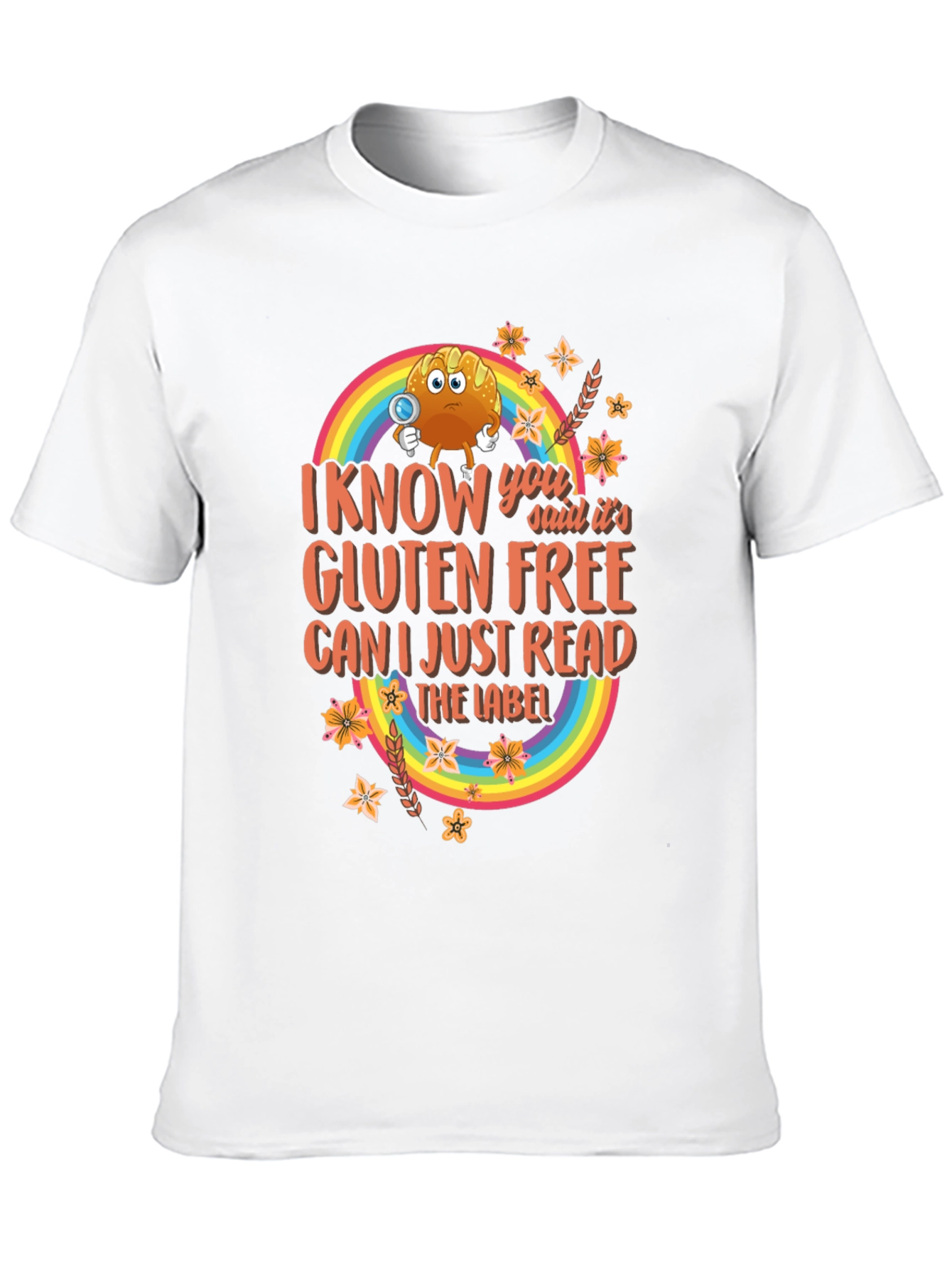 Gluten-Free T-Shirt: Can I Just Read the Label?