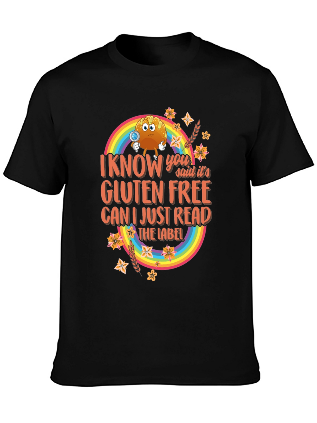 Gluten-Free T-Shirt: Can I Just Read the Label?