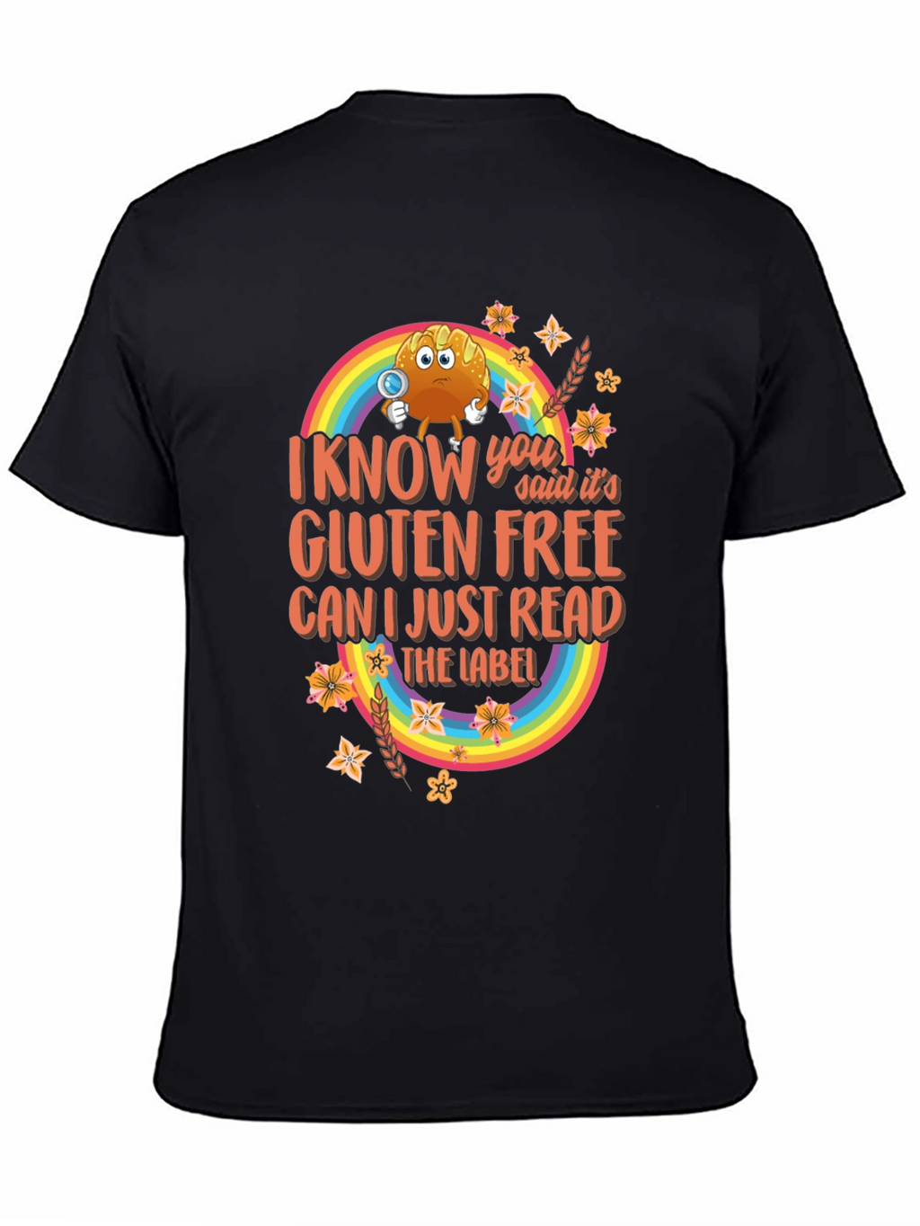 Gluten-Free T-Shirt: Can I Just Read the Label?