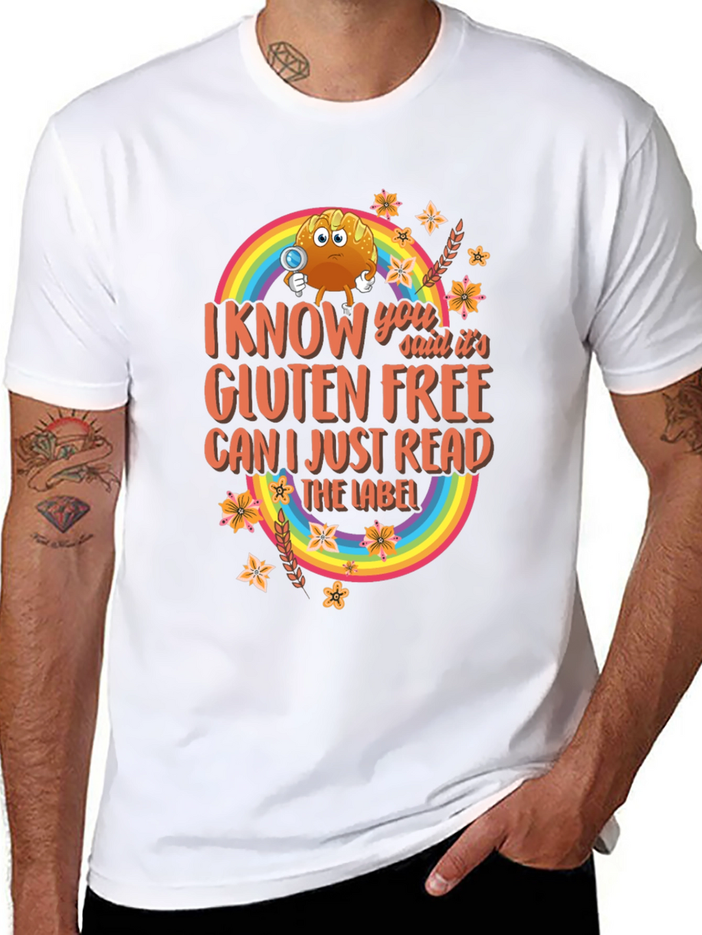 Gluten-Free T-Shirt: Can I Just Read the Label?